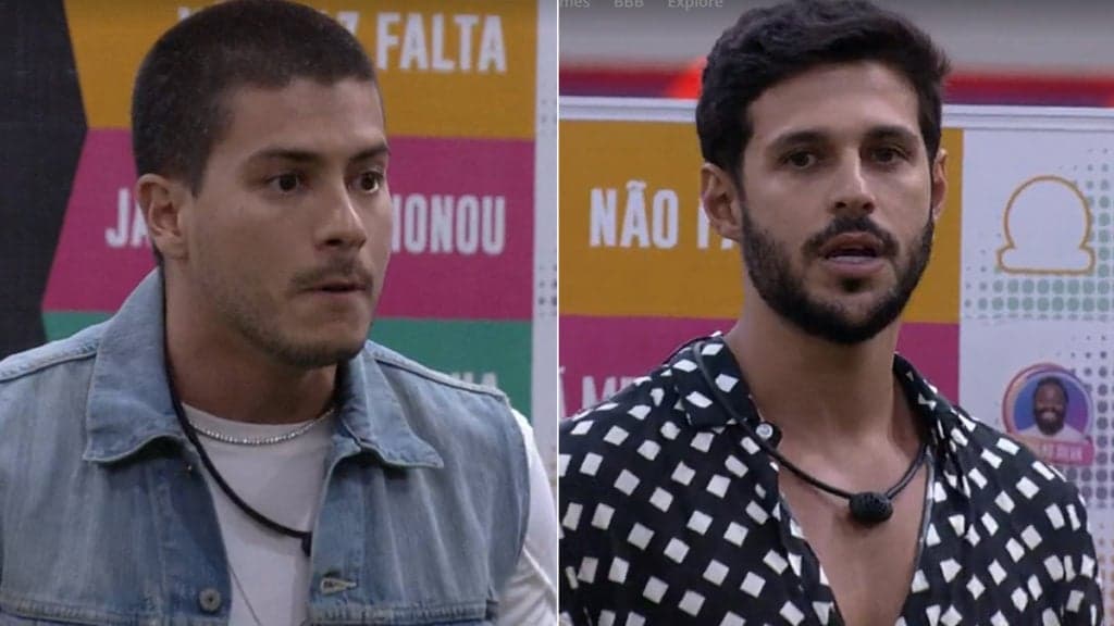 BBB22: Arthur Aguiar se revolta ao descobrir que ex-brother não foi cancelado