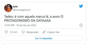 Web reagiu ao deboche de Tadeu para a equipe de Jade (Foto: Reprodução / Twitter)