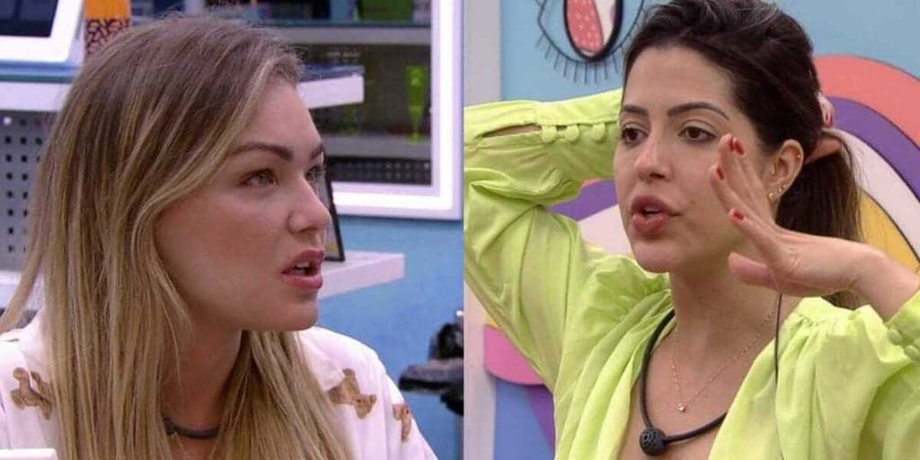 BBB22: Irritada, Bárbara briga com Laís por defender brother recém chegado: "Ele vai me conhecer"
