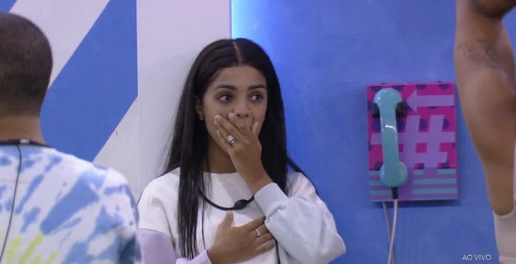 BBB22: Big Fone toca e Brunna Gonçalves indica Gustavo direto para o paredão