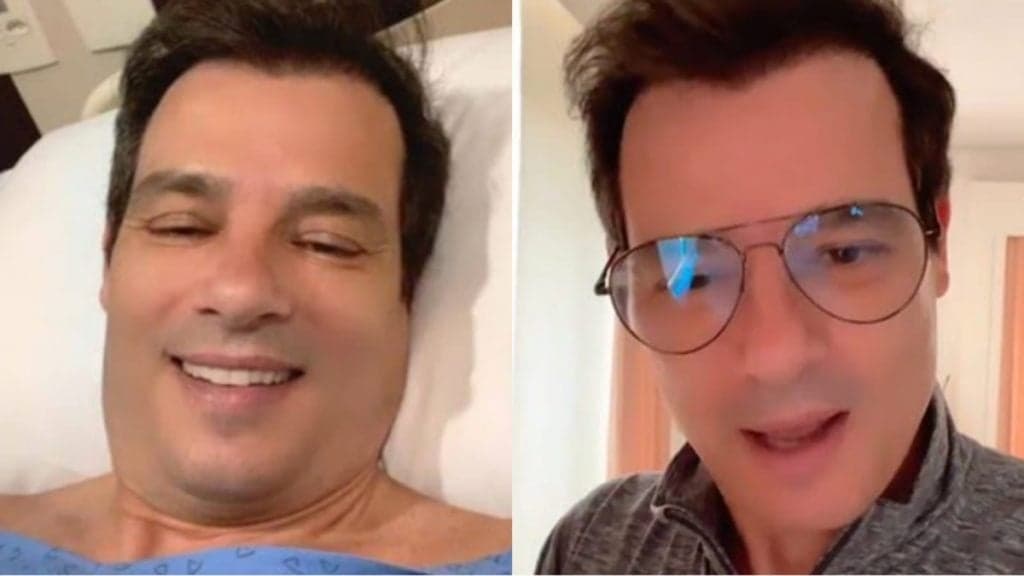 "Estou aqui no meu tratamento", diz Celso Portiolli após expor câncer e suplicar pedido: "Parem"