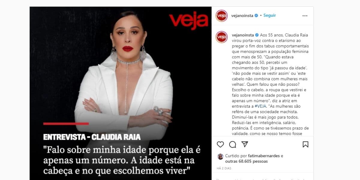 Claudia Raia explode ao expor gravidez aos 55 e escancara textão para provar: “A idade está na cabeça” Claudia Raia explode ao expor gravidez aos 55 e escancara textão para provar: “A idade está na cabeça”