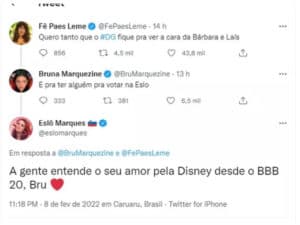 ADM de Eslô lo responde comentário de Bruna Marquezine (Foto: Reprodução / Twitter)