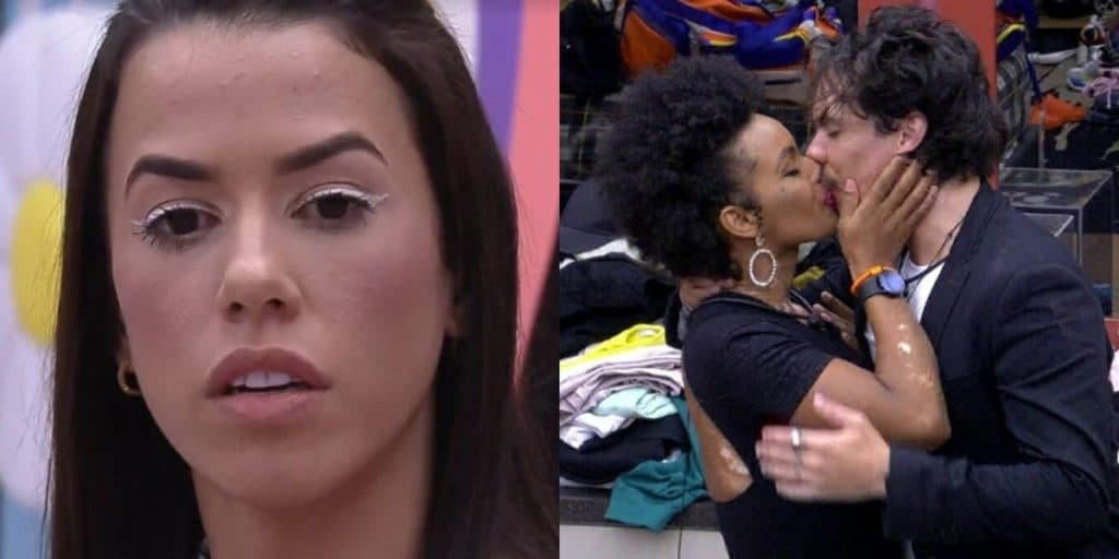 BBB22: Natália e Eliezer voltam a se pegar, Larissa se incomoda e detona: "Ninguém tem coragem''