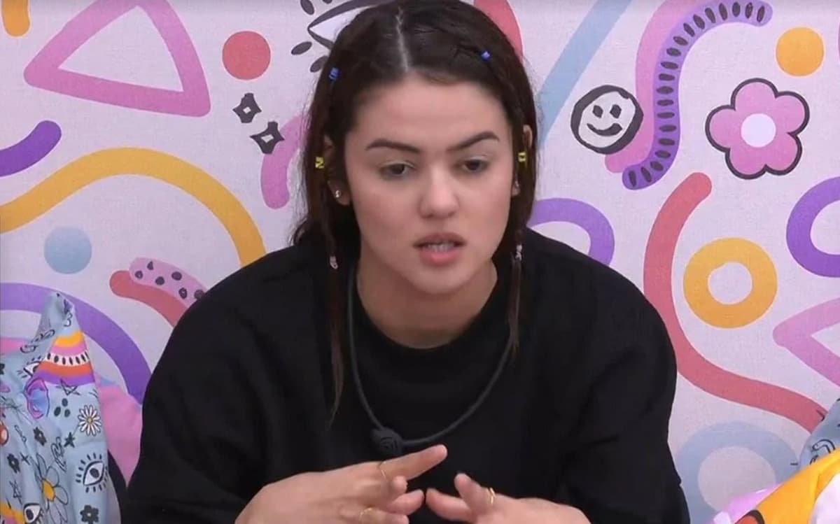 Eslovênia se frustra com Jade no BBB22 (Foto: Reprodução / Globoplay)