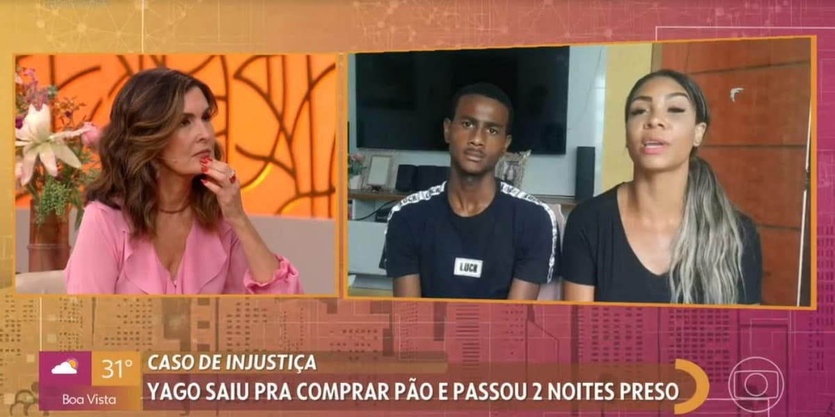 Fátima Bernardes conversou com o jovem Yago no "Encontro" (Foto: Reprodução/TV Globo) Fátima Bernardes conversou com o jovem Yago no "Encontro" (Foto: Reprodução/TV Globo)