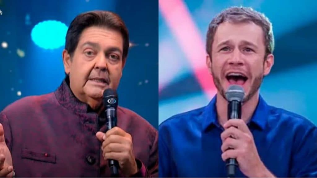Faustão traz revelação à tona de ligação inesperada de Tiago Leifert fazendo sugestão para a atração