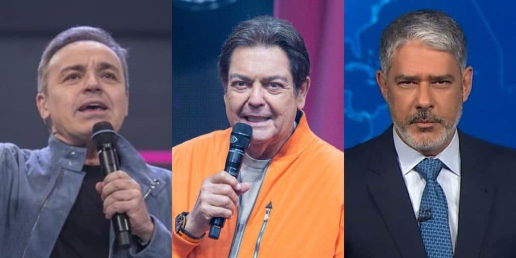 Filhos de Gugu, Faustão e William Bonner resolvem publicam fotos com namoradas