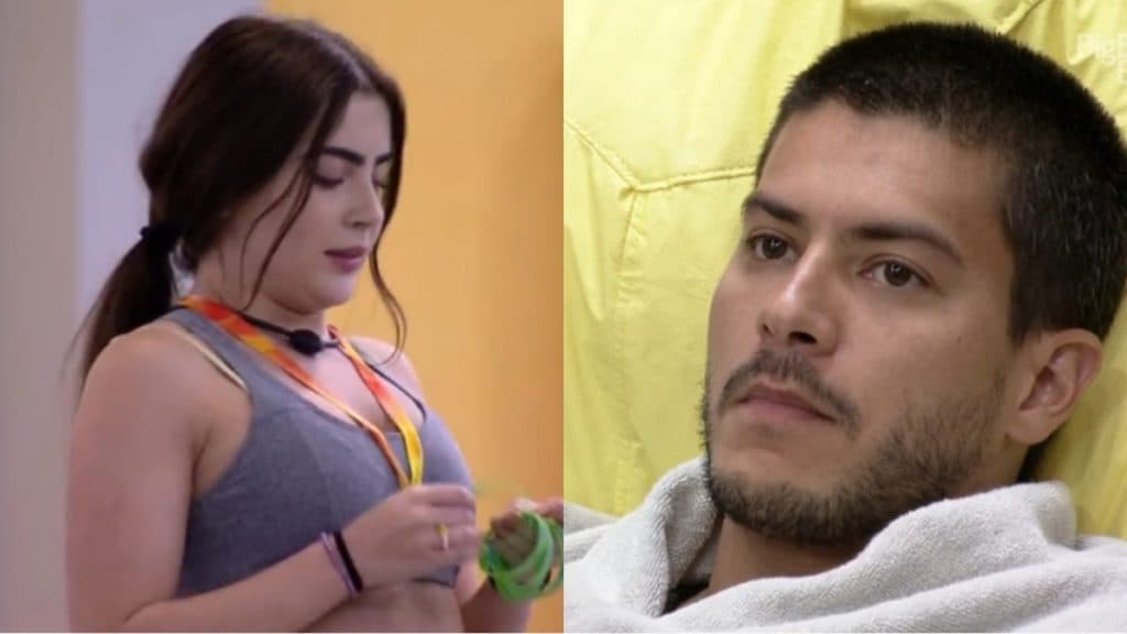 BBB22: "Vai me colocar", alerta Arthur Aguiar sobre chances de ser indicado ao Paredão por Jade de novo