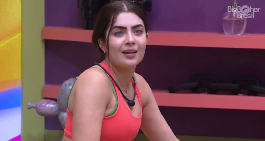 BBB22: Jade Picon faz imitação de Larissa e debocha da sister: "Tem que ir embora"