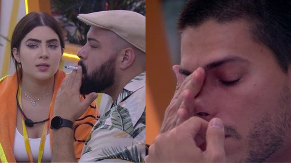 Jade Picon mandou Arthur Aguiar para o Paredão (Montagem/ Globoplay)
