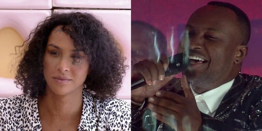 BBB22: Linn da Quebrada troca olhares com Thiaguinho e demonstra interesse: "Mandou pra mim''
