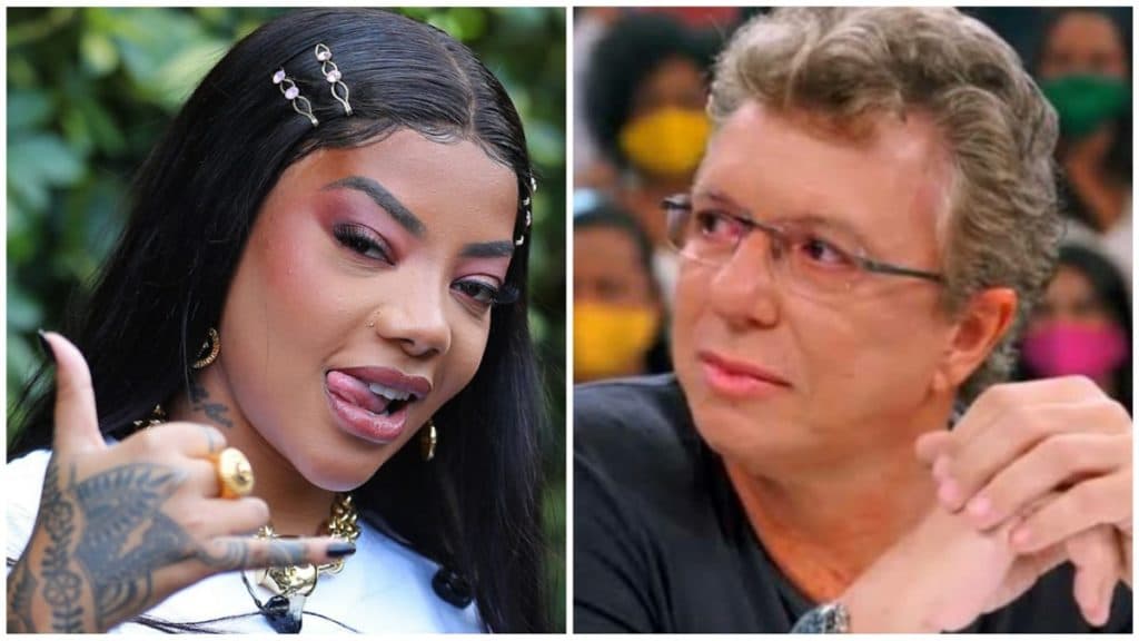 Ludmilla não gostou que a esposa, Brunna Gonçalves, fosse chamada de planta no BBB22 e esculacha Boninho
