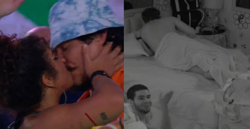 Eliezer transa debaixo do edredom com Maria, mostra demais e gemem com quarto lotado no BBB22