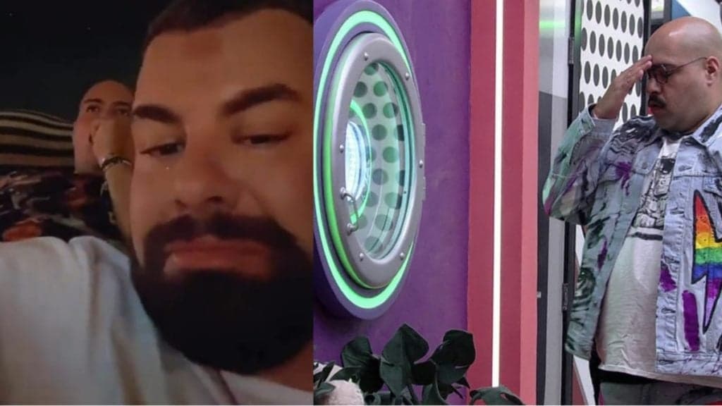 BBB22: Marido de Tiago Abravanel publica vídeo dele assistindo sua desistência do reality na Globo