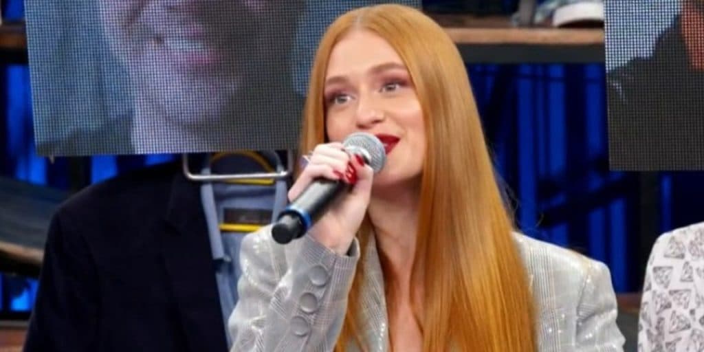 No Altas Horas, Marina Ruy Barbosa tem comportamento reprovável e é massacrada: "Sem educação"