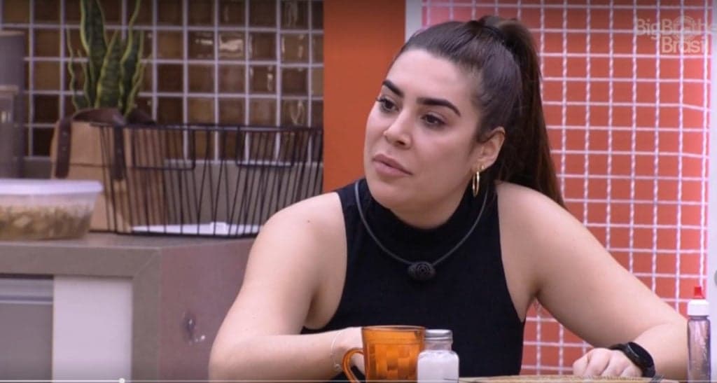 BBB22: Naiara se irrita com brothers e dispara: "Querem que eu fale, mas na hora que eu falo, não tá bom?"