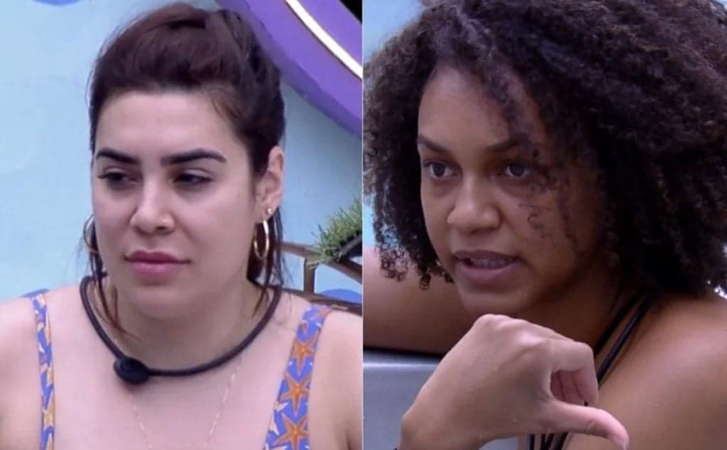 BBB22: Naiara Azevedo intimida Jessilane: "Tenho que botar trava na sua língua"