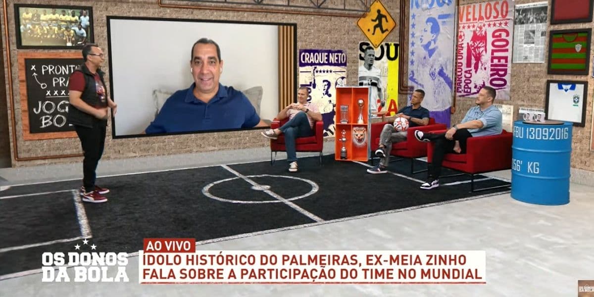 "Está arrebentando", Neto detona recado a nome do SBT em Os Donos da Bola e dispara na Band: "Um monstro" "Está arrebentando", Neto detona recado a nome do SBT em Os Donos da Bola e dispara na Band: "Um monstro"
