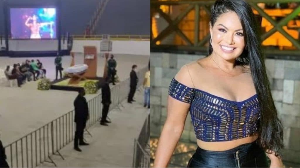 Velório da cantora Paulinha Abelha é aberto ao público e sepultamento será fechado aos familiares