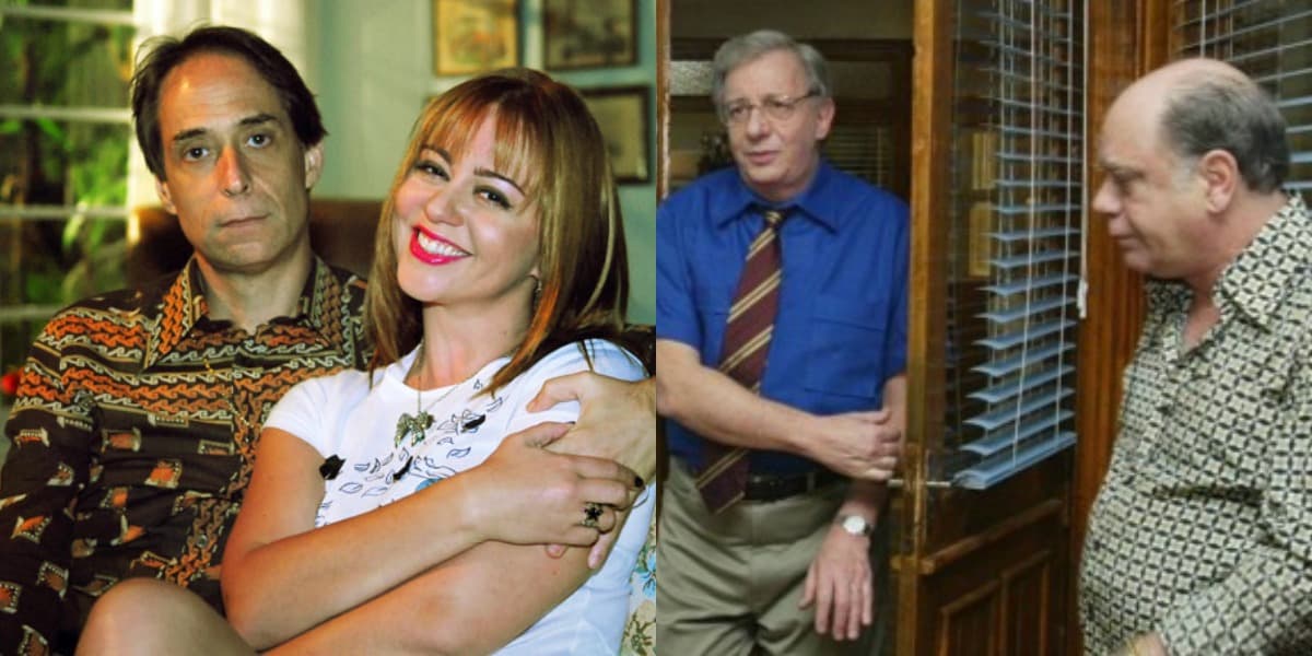 Pedro Cardoso, Guta Stresser, Marco Nanini e Tonico Pereira já brigaram nos bastidores de "A Grande Família" (Foto: Divulgação/TV Globo) Pedro Cardoso, Guta Stresser, Marco Nanini e Tonico Pereira já brigaram nos bastidores de "A Grande Família" (Foto: Divulgação/TV Globo)