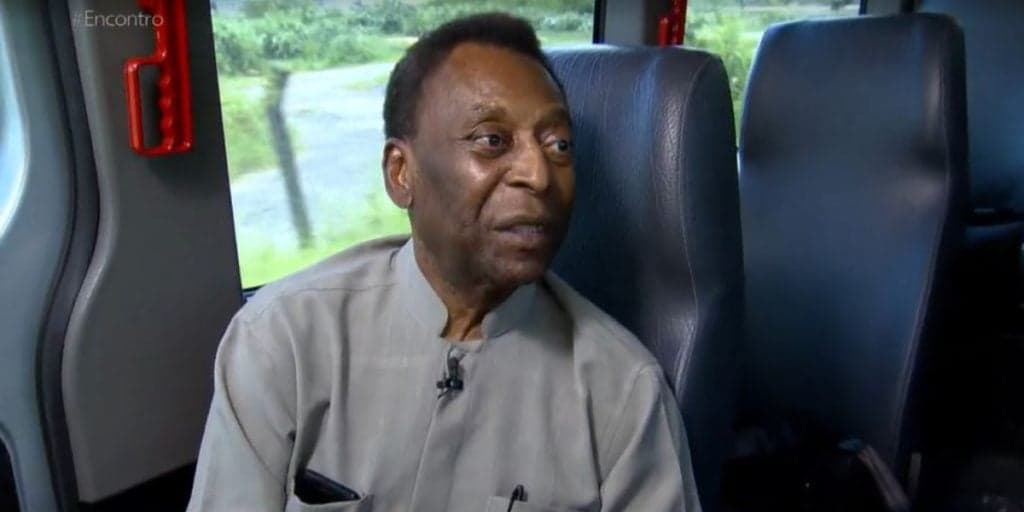 "Está internado", Fátima Bernardes para o Encontro ao vivo e revela piora de Pelé com câncer: "Diagnosticado"