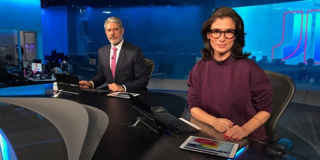 Exigência de William Bonner tira Renata Vasconcellos do ar e Globo escala nova âncora com o jornalista