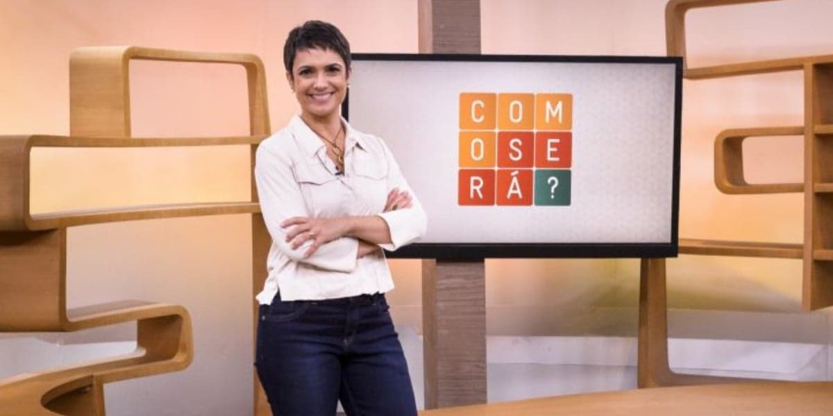 Sandra Annenberg no "Como Será?" (Foto: Divulgação/TV Globo)