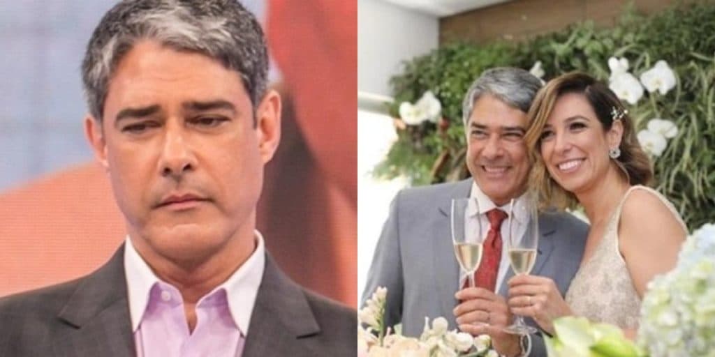 William Bonner já terminou casamento de anos e se casou pouco tempo após separação