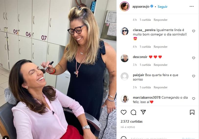 Publicação Ana Paula Araújo (Imagem: Reprodução)