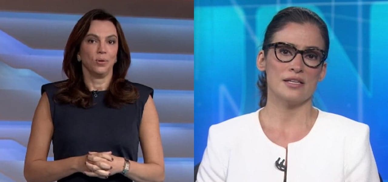 Ana Paula Araújo e Renata Vasconcellos Ana Paula Araújo e Renata Vasconcellos