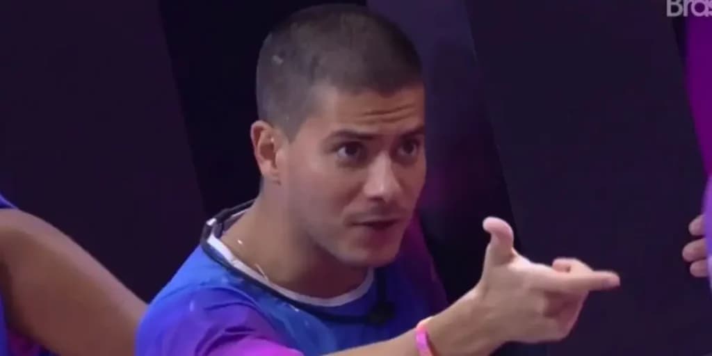 BBB22: Arthur bate boca com produção do reality após desclassificação da Prova do Líder