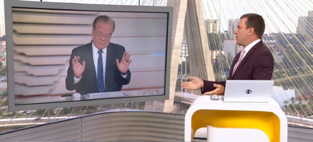 "O que é isso gente?", Bocardi se enfurece em jornal na Globo e explode com Chico Pinheiro: "Estou indignado"