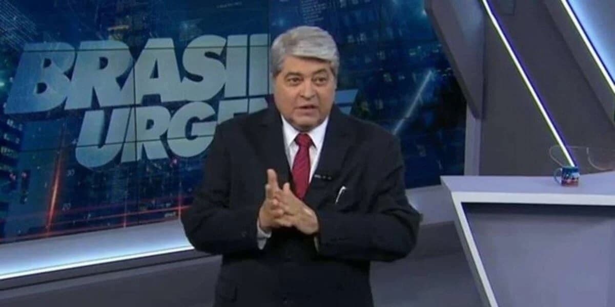 Datena sob o comando de 'Brasil Urgente' (Foto: Divulgação) Datena sob o comando de 'Brasil Urgente' (Foto: Divulgação)