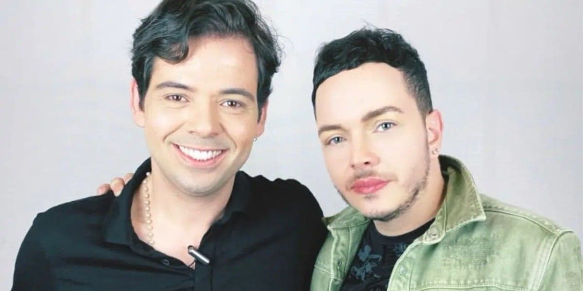 Gustavo Mendes e o pelo youtuber Bruno Di Simone - Foto: Reprodução Gustavo Mendes e o pelo youtuber Bruno Di Simone - Foto: Reprodução