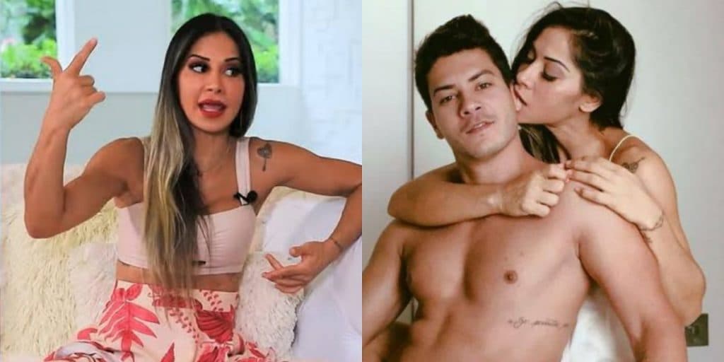Ouvindo playlist gospel, Maíra Cardi conta que já fez sexo com Arthur Aguiar 11 vezes no dia: "Deus abençoando"