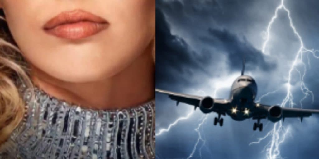 Avião com famosa cantora é atingido por raio em São Paulo e pouso de emergência é feito às pressas