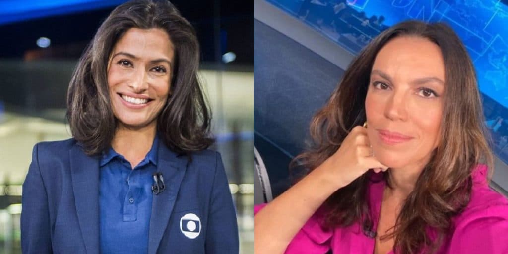Renata Vasconcellos e Ana Paula Araújo tem relação discreta na Globo, mas verdade acaba escancarada: "Sabia"