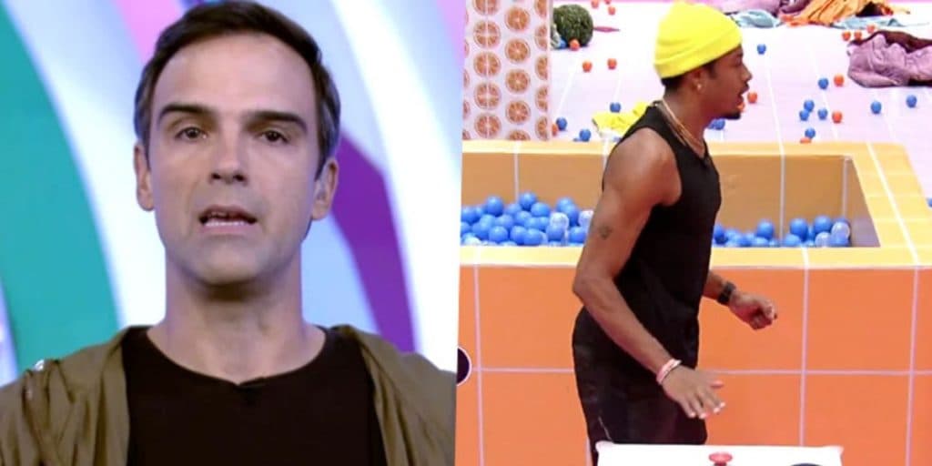 BBB22: Vaza áudio de Tadeu Schmidt dando 'esporro' em Paulo André: "Não sabe perder"