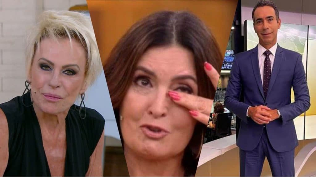 Globo corta Ana Maria Braga, Fátima Bernardes e César Tralli por conta de contrato milionário firmado