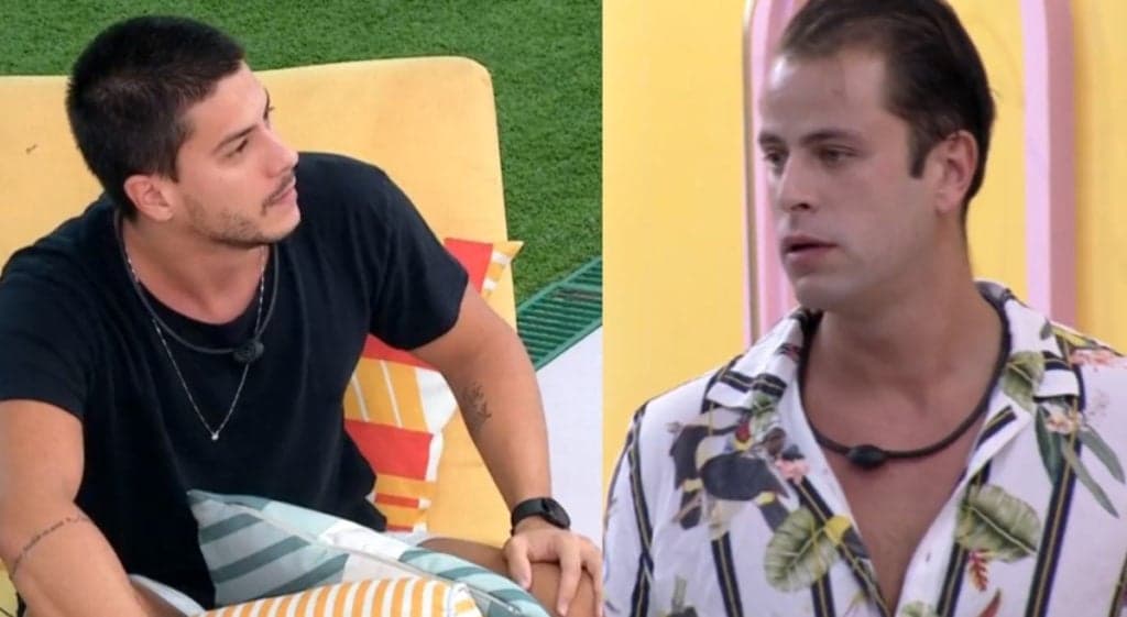 BBB22: Arthur detona Gustavo, diz que quem fala mal dele é eliminado e barraco toma conta