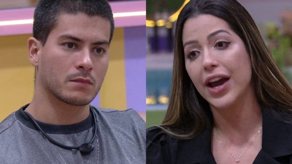 BBB22: Rivais no jogo, Laís se estranha com Arthur durante festa: "Tenho até medo"