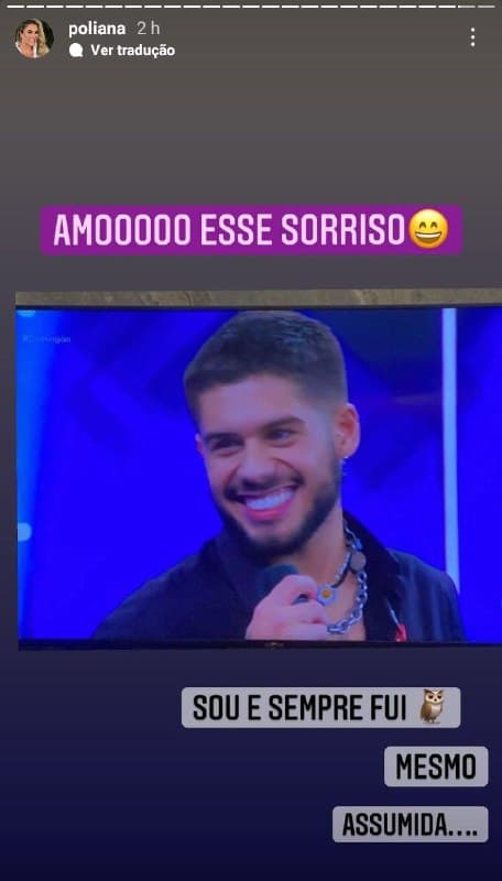 Poliana Rocha falou de sua paixão pelo filho, Zé Felipe (Foto: Reprodução)