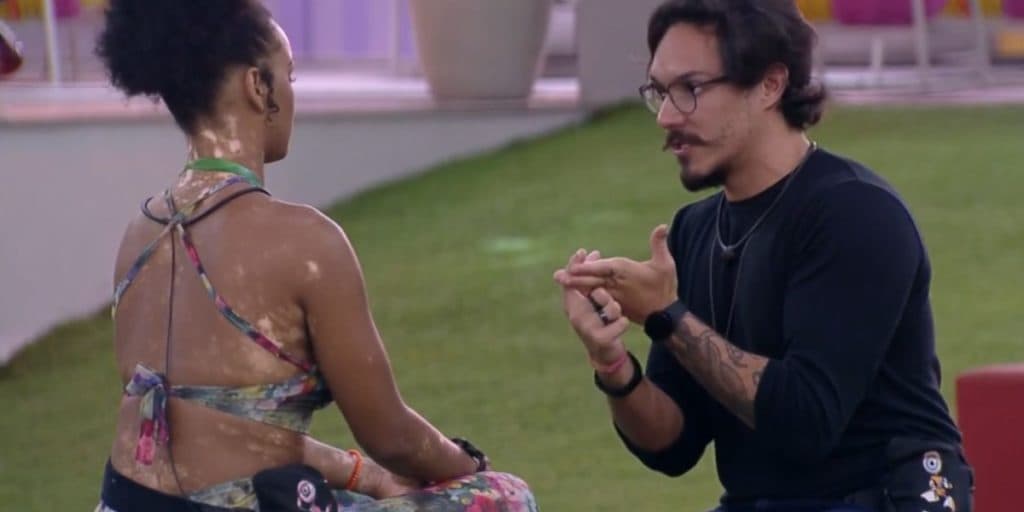 BBB22: Eliezer, após notícia de gravidez de Natália, decide terminar romance: "Não vai dar mais''