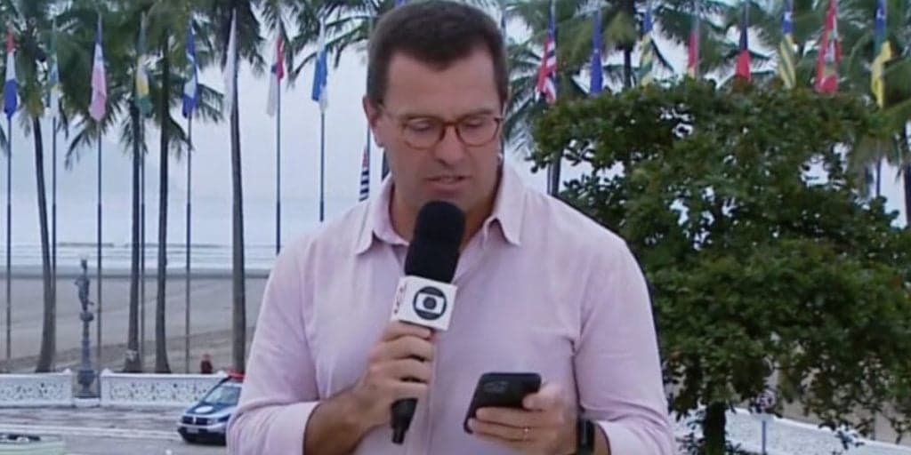 Rodrigo Bocardi saca celular na Globo, expõe foto íntima e sofrimento cruel: "Estava largado, abandonado"