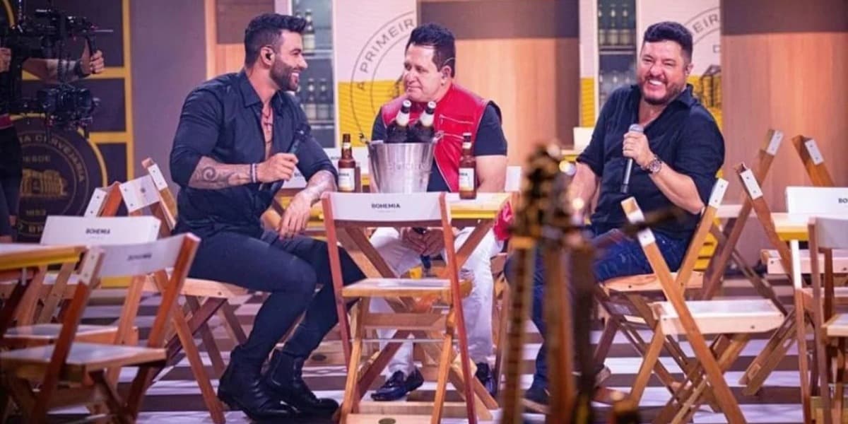 Bruno, Marrone e Gusttavo Lima - Foto: Reprodução