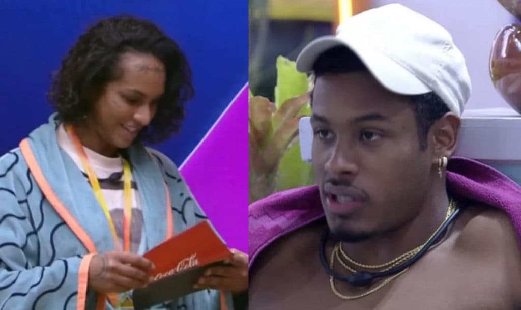 BBB22: Lina volta atrás, não convida P.A para cinema do líder e é escorraçada na web: "Cobra"