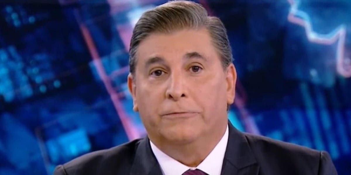 Carlos Nascimento quando trabalhava no "SBT Brasil" (Foto: Reprodução/SBT)