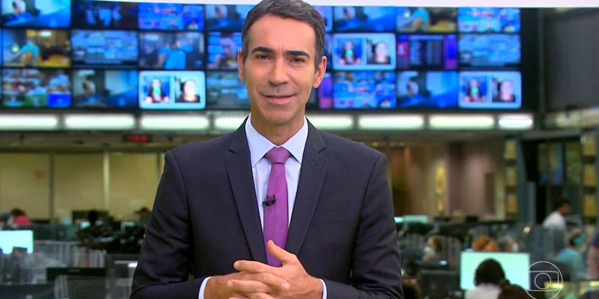 César Tralli cruza as mãos na Globo, confirma corte de William Bonner no JN e expõe motivo: "Termina aqui"