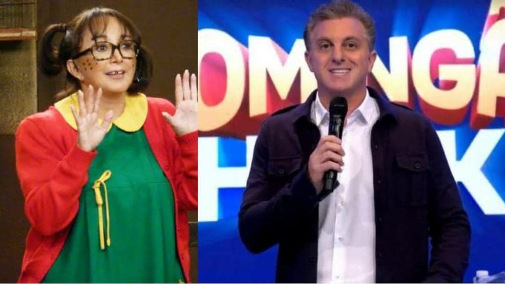 Chiquinha é flagrada na Globo e acaba sendo descoberta por atrizes no "Domingão com Huck"